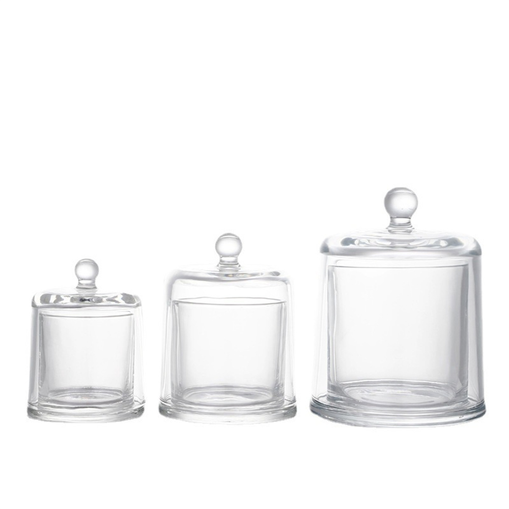 Bell-shaped Glass Jar